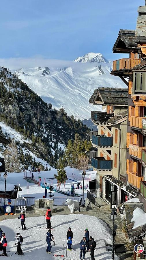 Arc 1950 - Appt 2Ch - 6 Pers - Res 5* Luxe - Piscine, Sauna, Hamman, Jacuzzi - Classe 5 Cristaux Paradiski Les Arcs  外观 照片