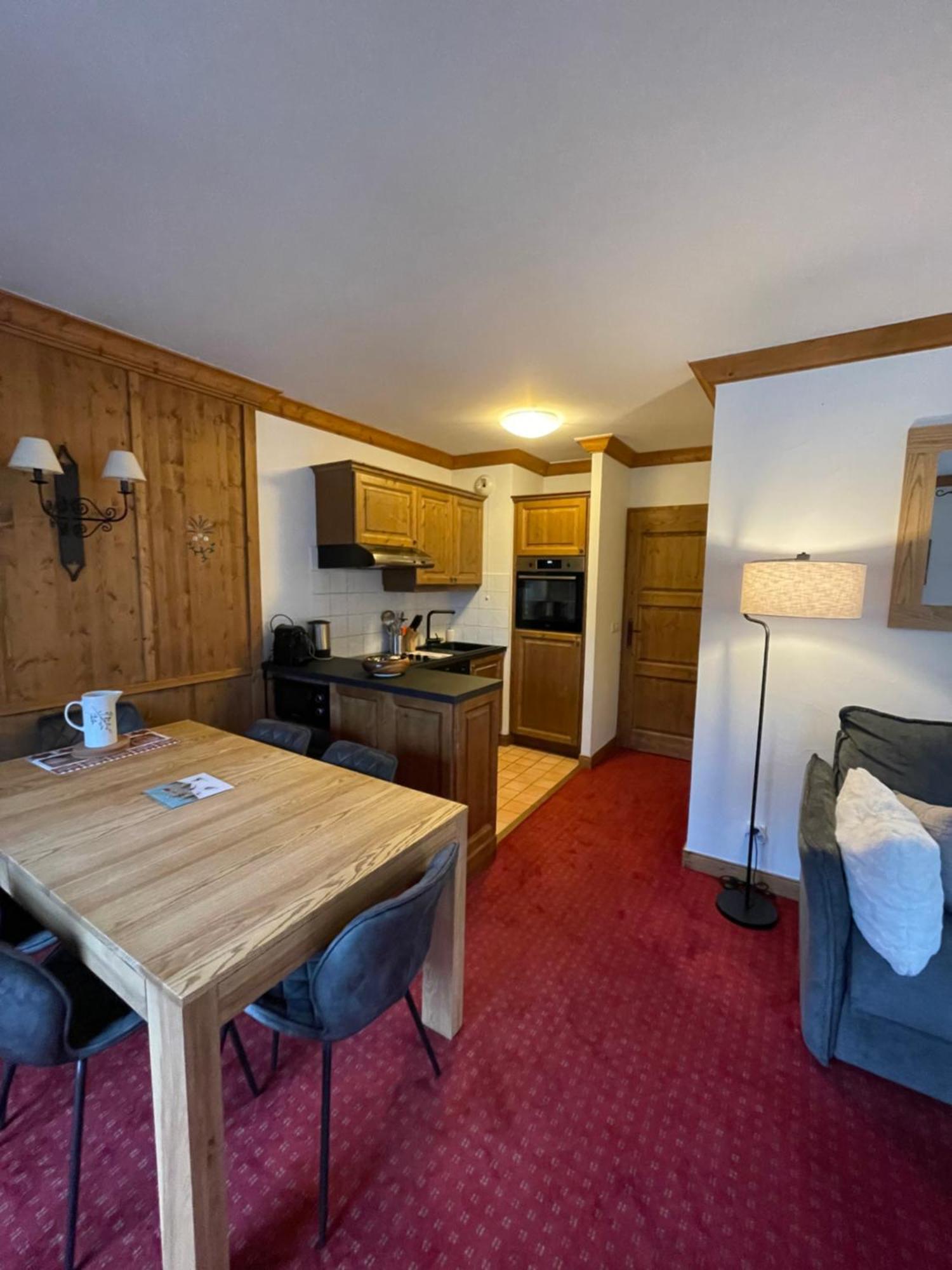 Arc 1950 - Appt 2Ch - 6 Pers - Res 5* Luxe - Piscine, Sauna, Hamman, Jacuzzi - Classe 5 Cristaux Paradiski Les Arcs  外观 照片