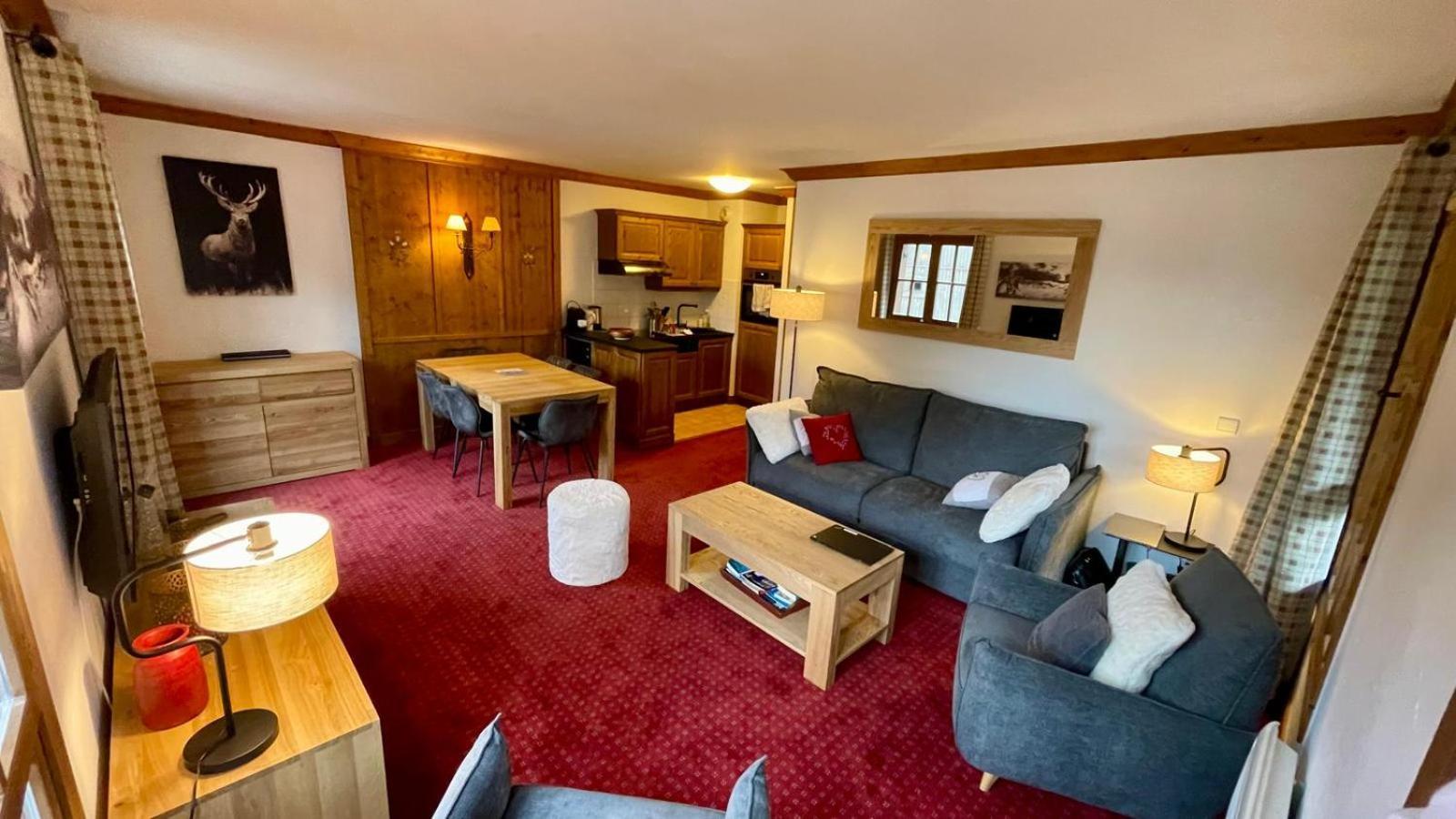 Arc 1950 - Appt 2Ch - 6 Pers - Res 5* Luxe - Piscine, Sauna, Hamman, Jacuzzi - Classe 5 Cristaux Paradiski Les Arcs  外观 照片